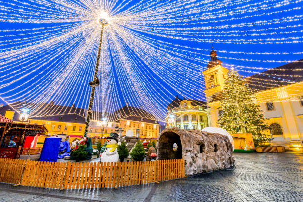 istock Sibiu, Romania, Christmas Market 894875702