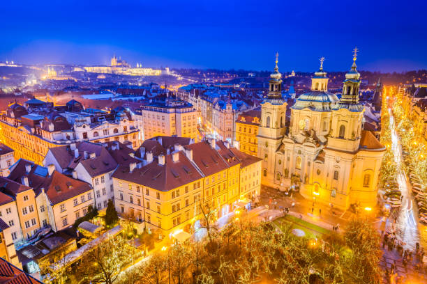 istock Prague, Czech Republic - Christmas Market 894875920