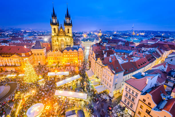 istock Prague, Czech Republic - Christmas Market 894875944