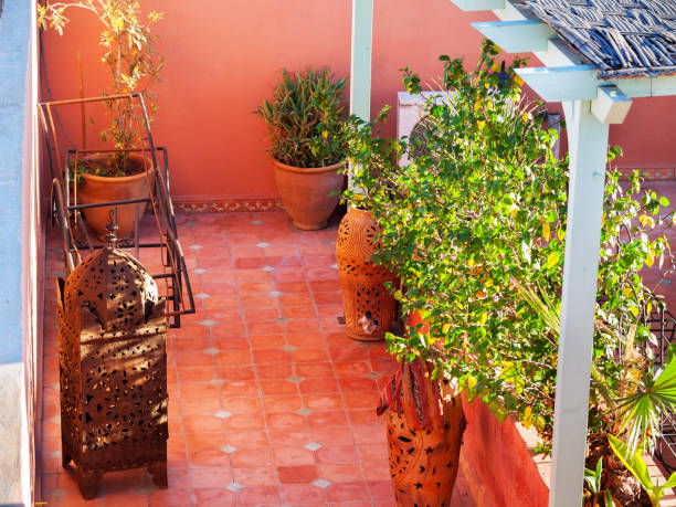 istock View onto roof terrace 894878394