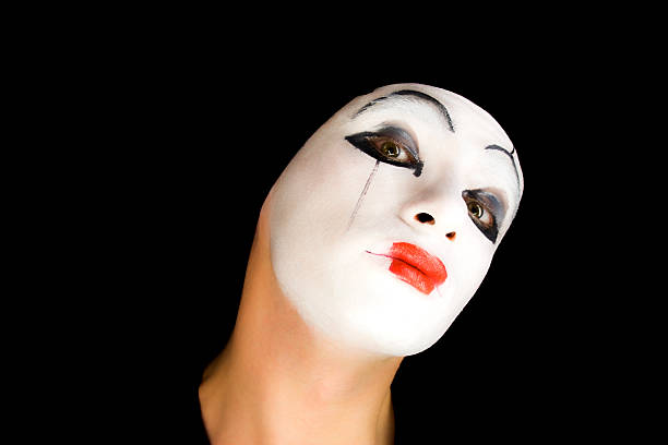 istock portret of the mime 89488375