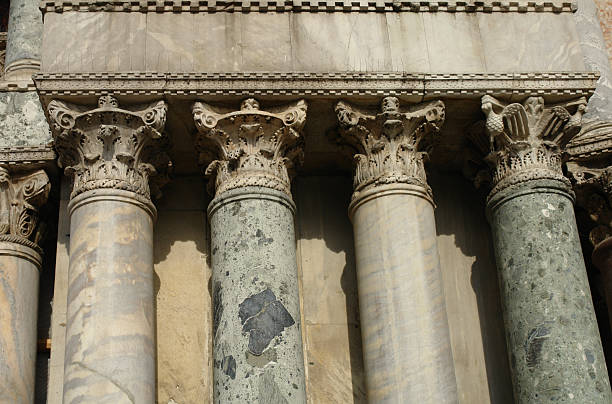 istock Detail of precious marble columns 89488479