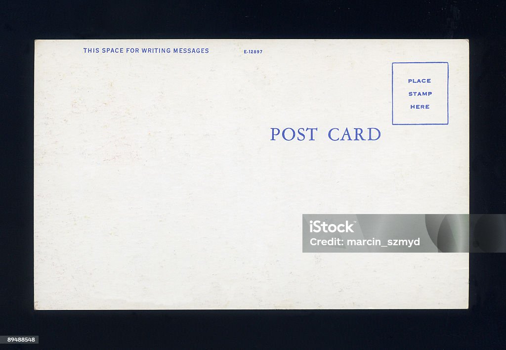Vintage Karta post - Zbiór zdjęć royalty-free (1960-1969)