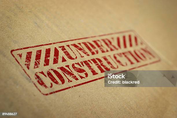 Under Construction Stock Photo - Download Image Now - Advice, Alphabet, Box - Container