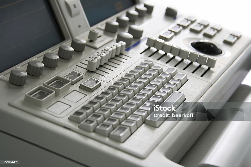 Dispositivo médico do teclado - Foto de stock de Branco royalty-free