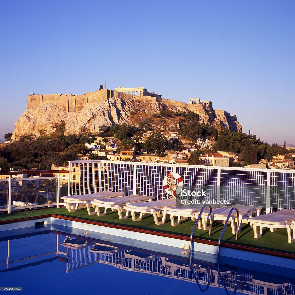 Akropolis bei Sonnenaufgang - Lizenzfrei Athen - Griechenland Stock-Foto