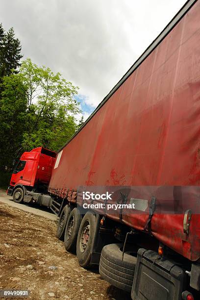 Long Semitrailer Truck Stock Photo - Download Image Now - Semi-Truck, Turning, Cargo Container