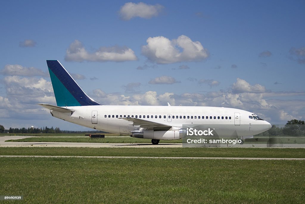 Rodaje en tierra Jetliner - Foto de stock de Avión libre de derechos