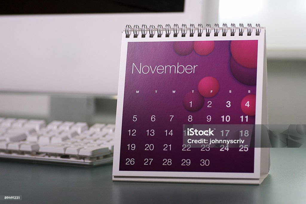 November. - Lizenzfrei April Stock-Foto