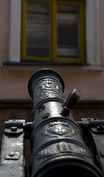 old cannon stock photo