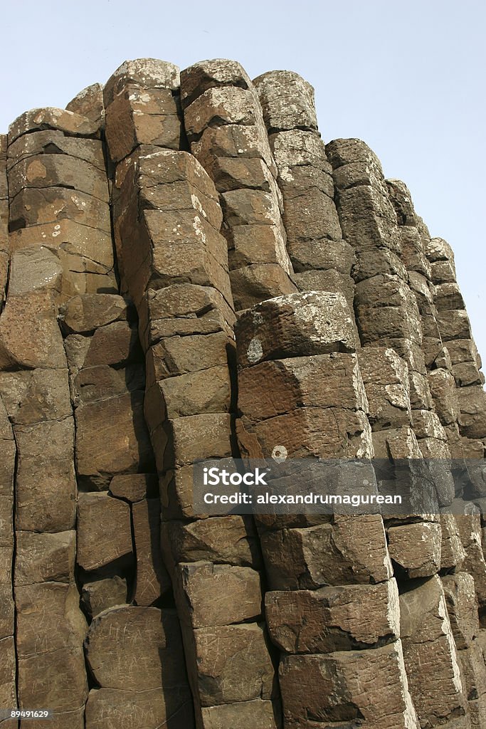 Giant's Causeway  Backgrounds Stock Photo