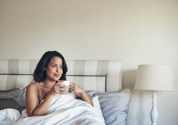 istock Who can resist a relaxing cup of coffee in bed? 894946270