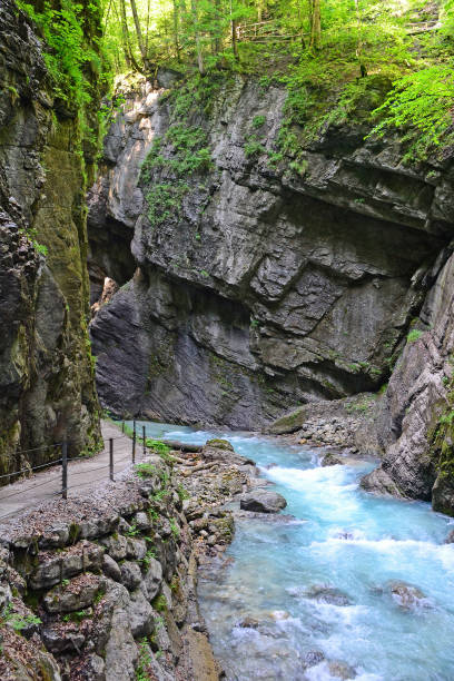 istock Partnachklamm river and rocks in Germany 894946414