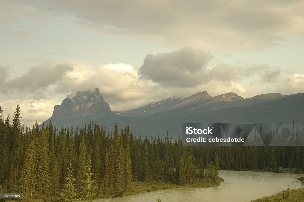 Canada Banff  Alberta Stock Photo