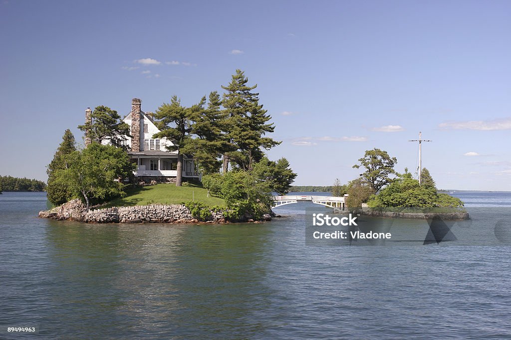 Zavicon Island, 1000 Wyspy, Ontario, Kanada - Zbiór zdjęć royalty-free (Kanada)