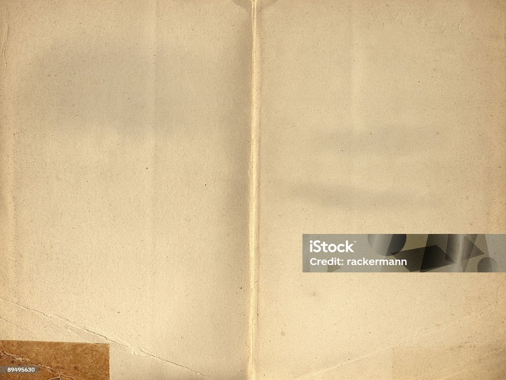 Velho livro XXL superfície interna 1903 - Royalty-free Aberto Foto de stock
