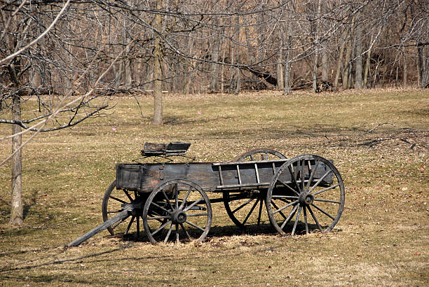 istock Old Wagon and the Brown of Winter 89496089