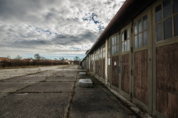istock garages and buildings in old barracks 894962984