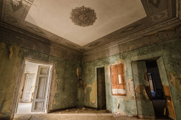 istock beautiful green room in castle 894965448