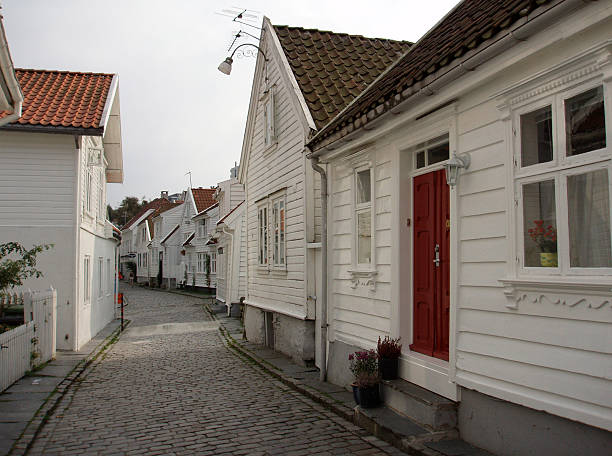 istock Stavanger Norway Scandinavia city centre harbour scene 89496576