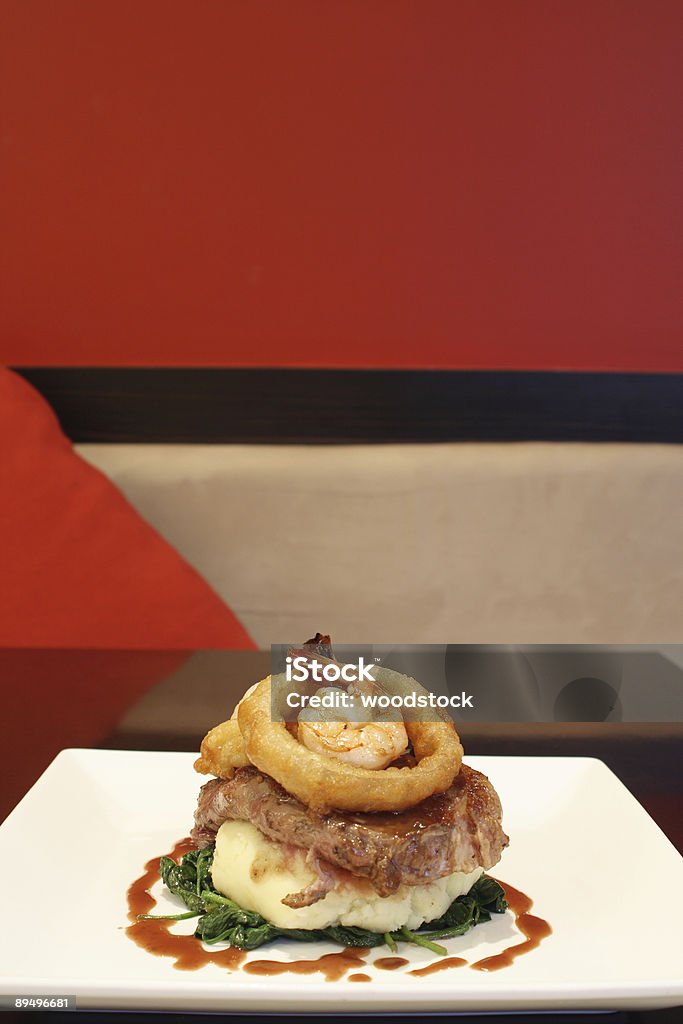 Scotch, Filet mit Tempura-Krabben - Lizenzfrei Erfrischung Stock-Foto