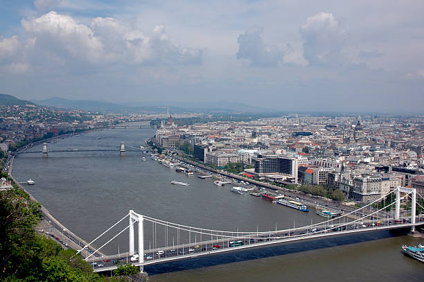 View of Budapest stock photo