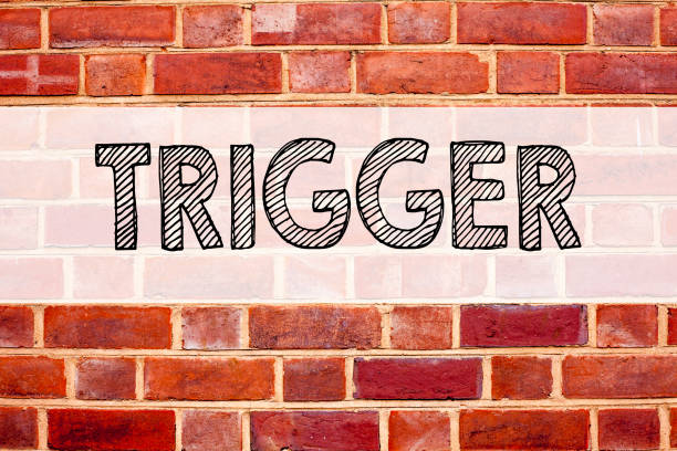 istock Conceptual announcement text caption inspiration showing Trigger. Business concept for Stir Spark Loose or Unleash Idea written on old brick background with copy space 894974486
