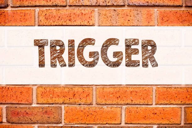 istock Conceptual announcement text caption inspiration showing Trigger. Business concept for Stir Spark Loose or Unleash Idea written on old brick background with copy space 894974604