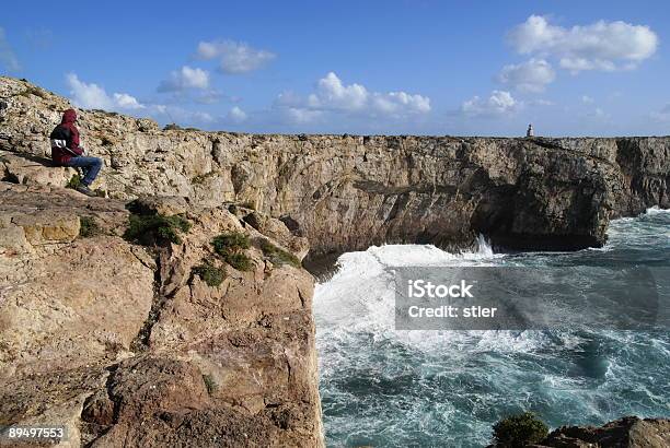 Mutige Fisherman Stockfoto und mehr Bilder von Algarve - Algarve, Aussicht genießen, Außenaufnahme von Gebäuden