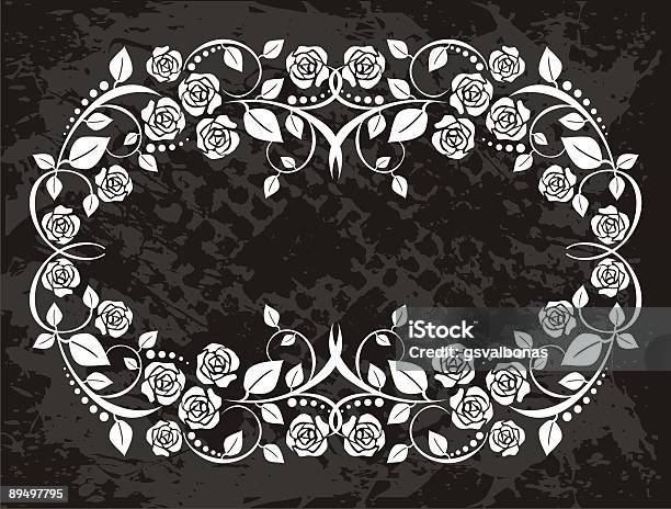Frame Stock Vektor Art und mehr Bilder von Biegung - Biegung, Bildhintergrund, Blume