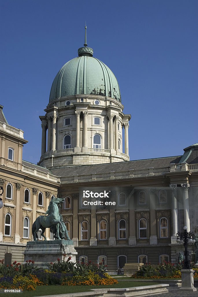 Königspalast von buda - Lizenzfrei Museum Ludwig Stock-Foto