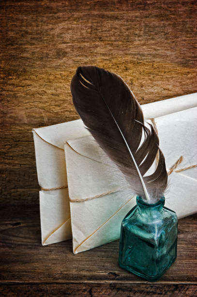 istock Postage on the background of an old board 894986408
