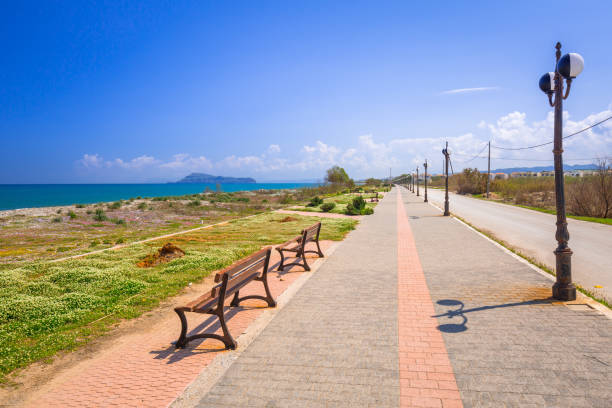 istock Scenery of Maleme beach on Crete 894986830