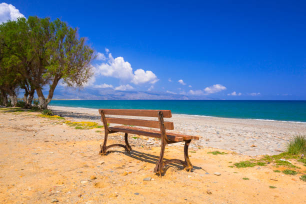 istock Scenery of Maleme beach on Crete 894986842