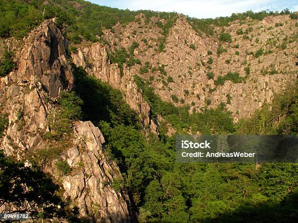 Bodetal Mit Bodeschlucht Und Bodekessel Im Thale Di Shah Alam Harz - Fotografie stock e altre immagini di Ambientazione esterna