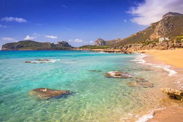 Photo of Beautiful Falassarna beach on Crete