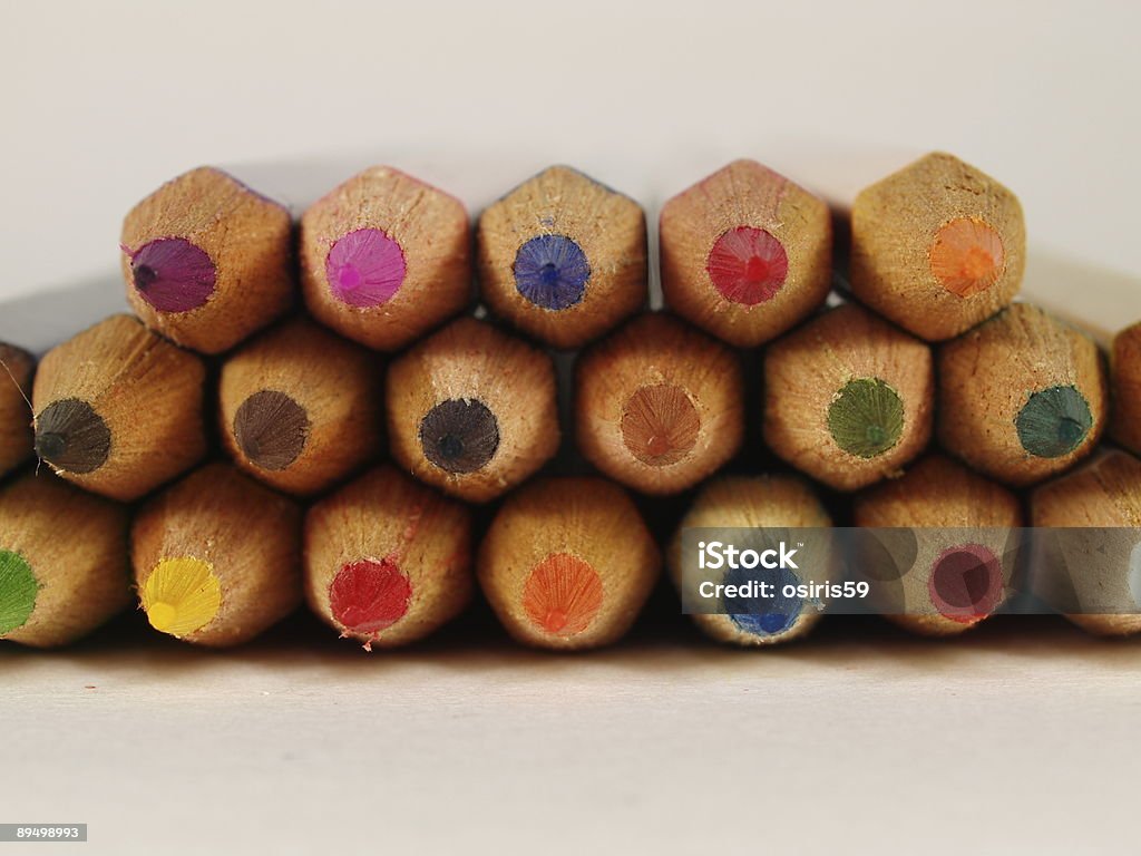 Colored pencils  Art Stock Photo