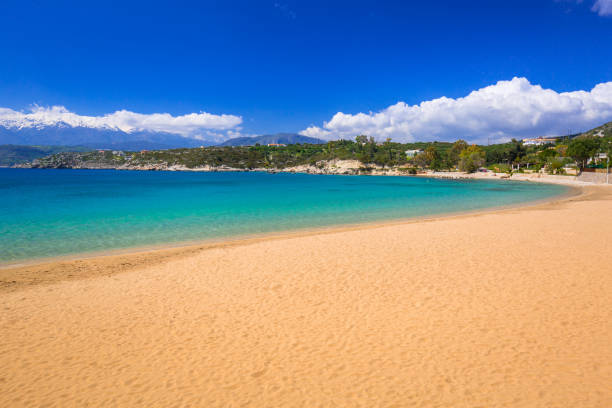 istock Marathi bay with beautiful beach on Crete 894991198