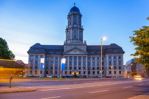 istock Old City Hall in Berlin at dawn 894994040