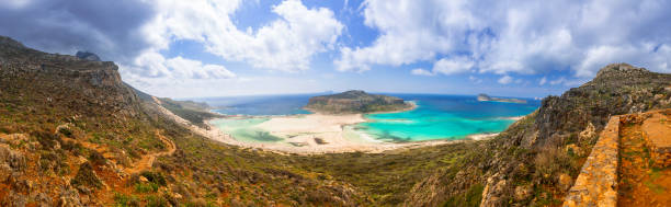 istock Panorama of Balos beach on Crete 894994360