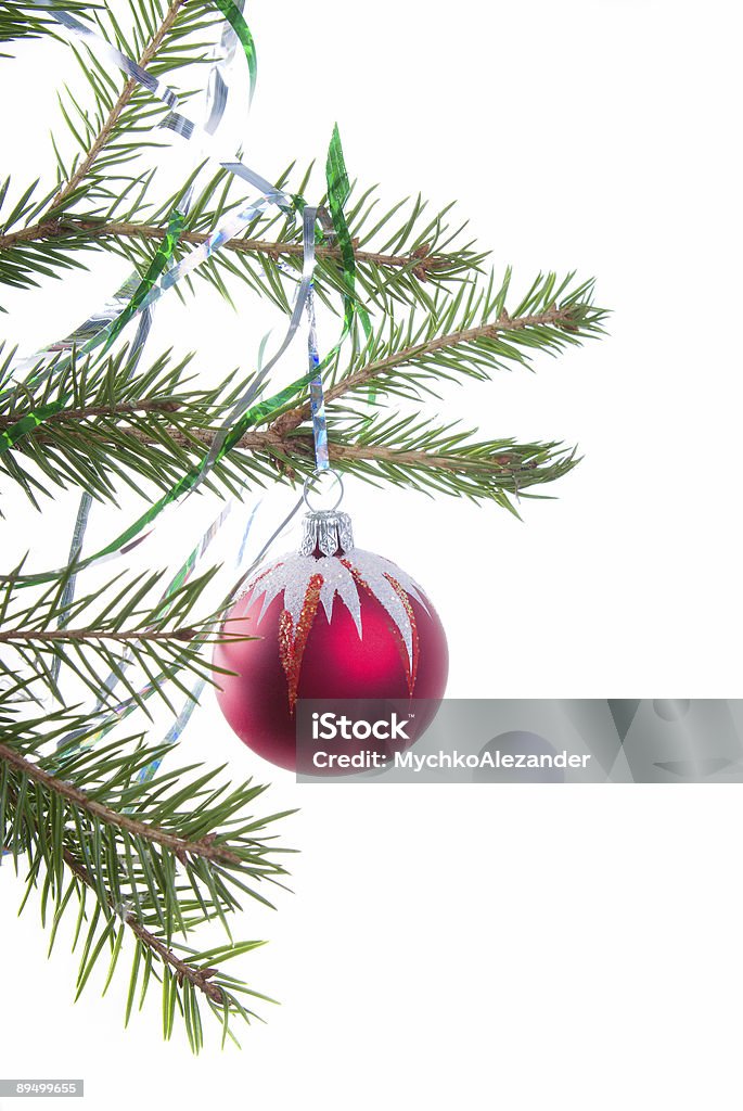 Christmas tree ornaments. - Royaltyfri Antända Bildbanksbilder