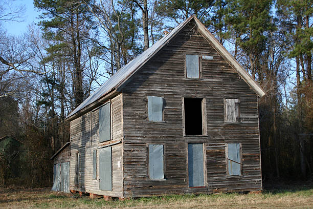 Old Abandoned Barn stock photo