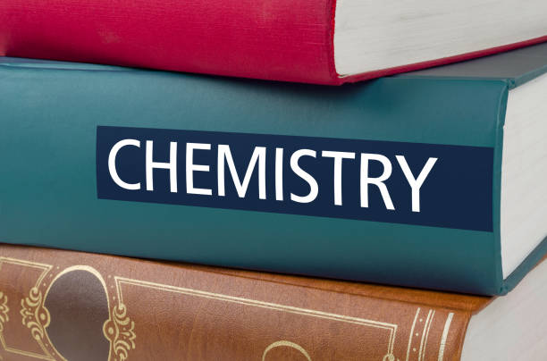 istock A book with the title Chemistry written on the spine 895000828