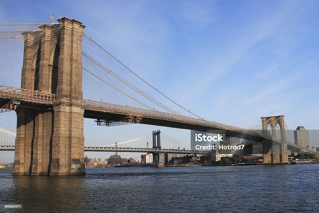 Brooklyn Bridge  Architecture Stock Photo