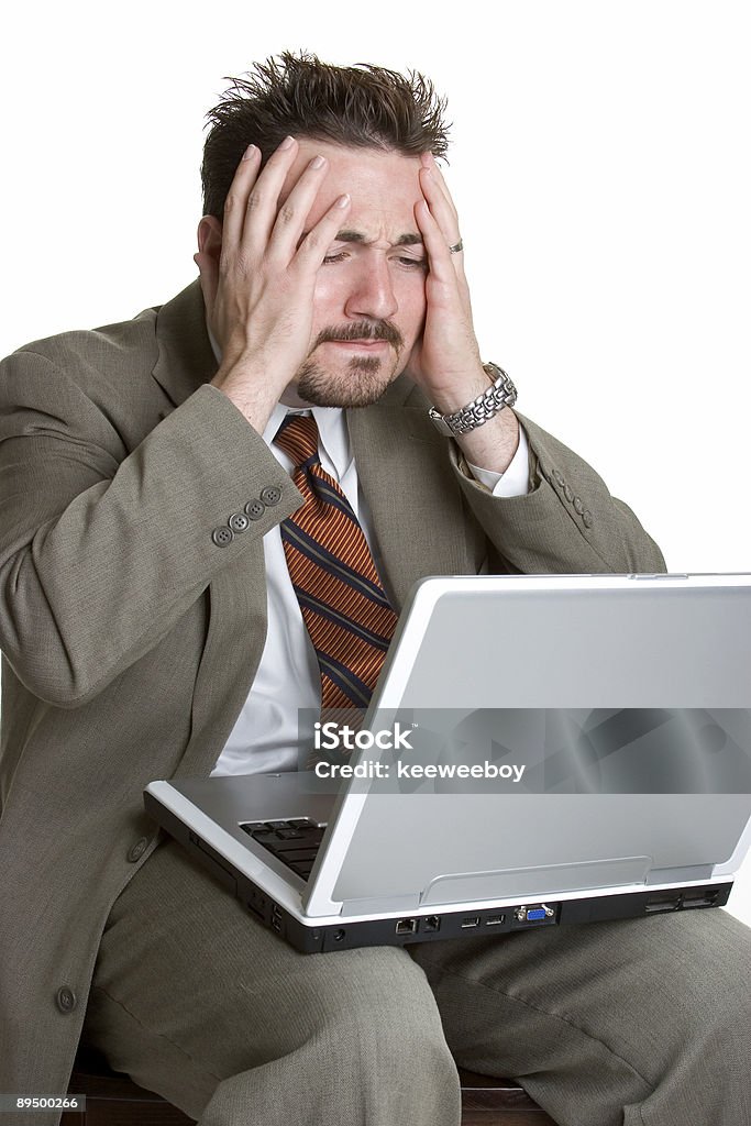 Frustrated businessman  Adult Stock Photo