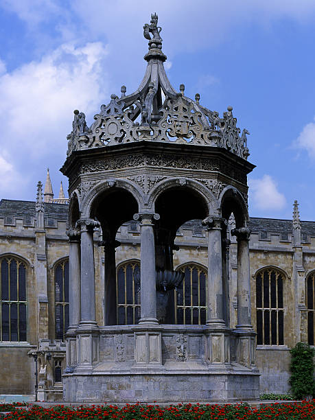 istock The Great Court at Trinity College. Cambridge. England 89500358