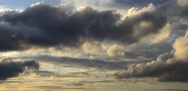 istock Panorama of the cloudy sky 89501999