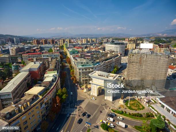 Stadttor Von Skopje City Stockfoto und mehr Bilder von Mazedonien - Mazedonien, Skopje, Alt