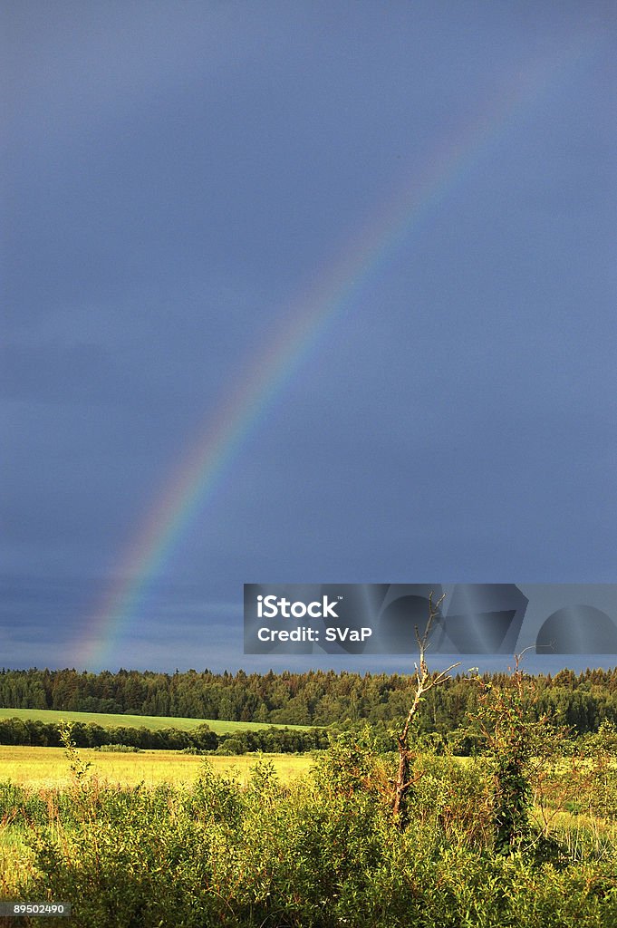 rainbow en el cielo - Foto de stock de Agua libre de derechos