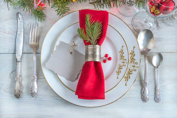 istock festive place setting for christmas or new year dinner 895028640